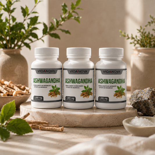 ✨ Calmiora™ | Pack X3 Ashwagandha + Magnesio Premium ✨