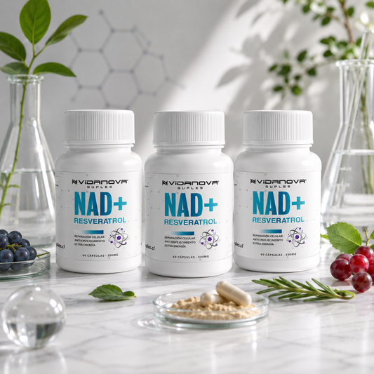 ✨ Revivion™ | Pack X3 NAD+ + Resveratrol 1000 mg Premium ✨