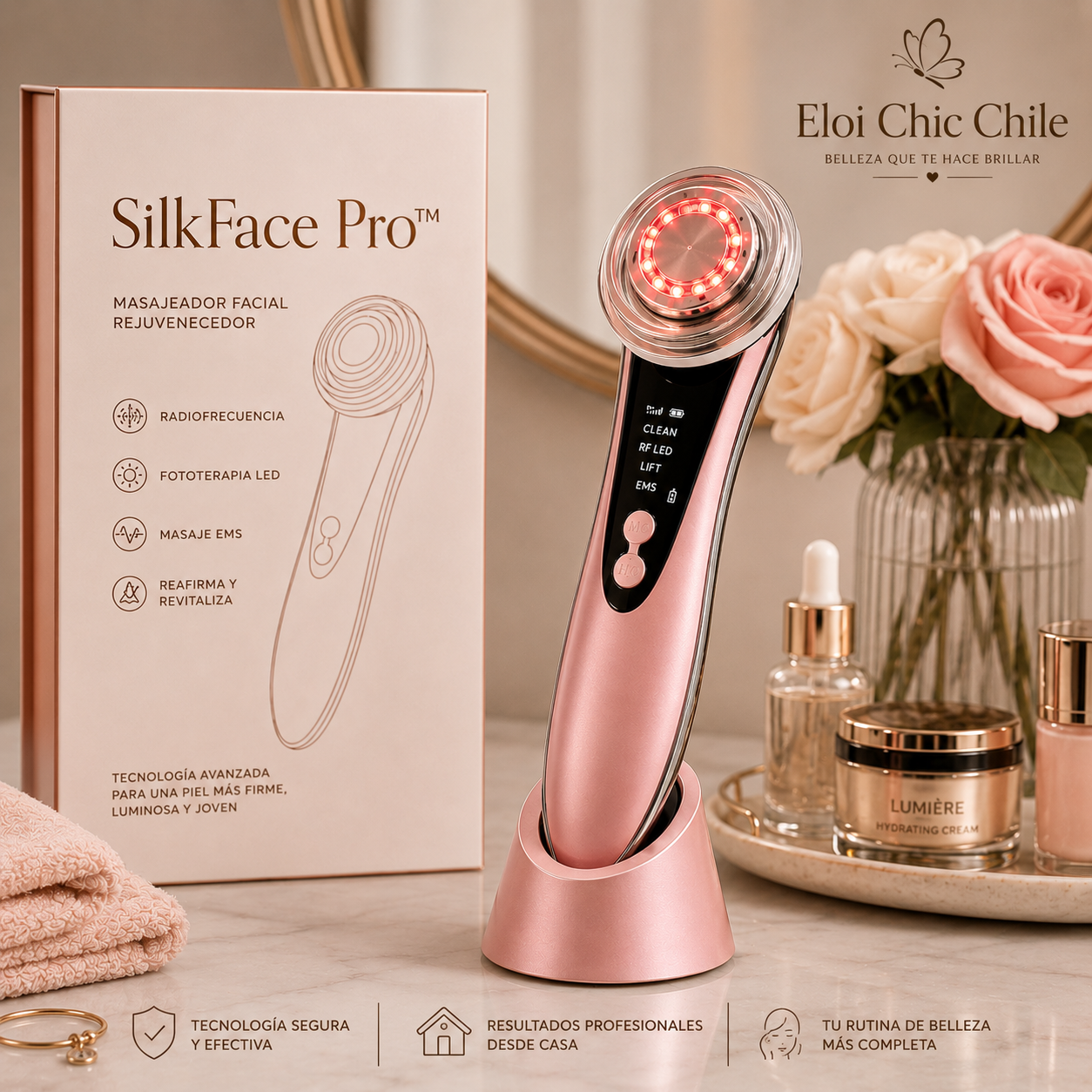 SILKFACE PRO™ Masajeador Facial Rejuvenecedor