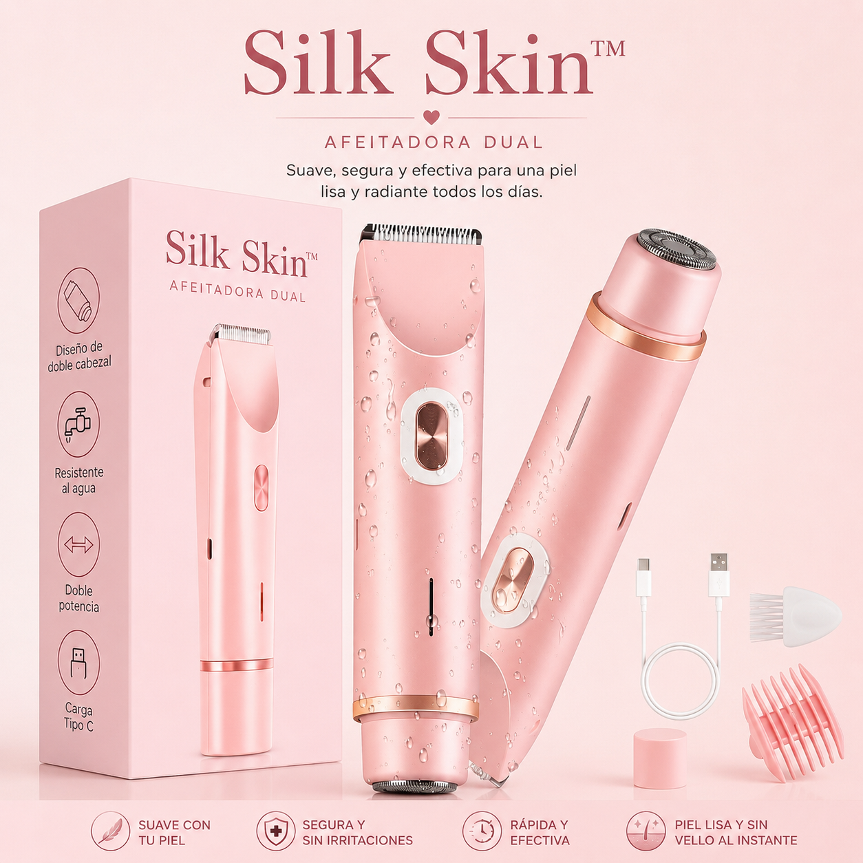 SILK SKIN™ Rasuradora Femenina
