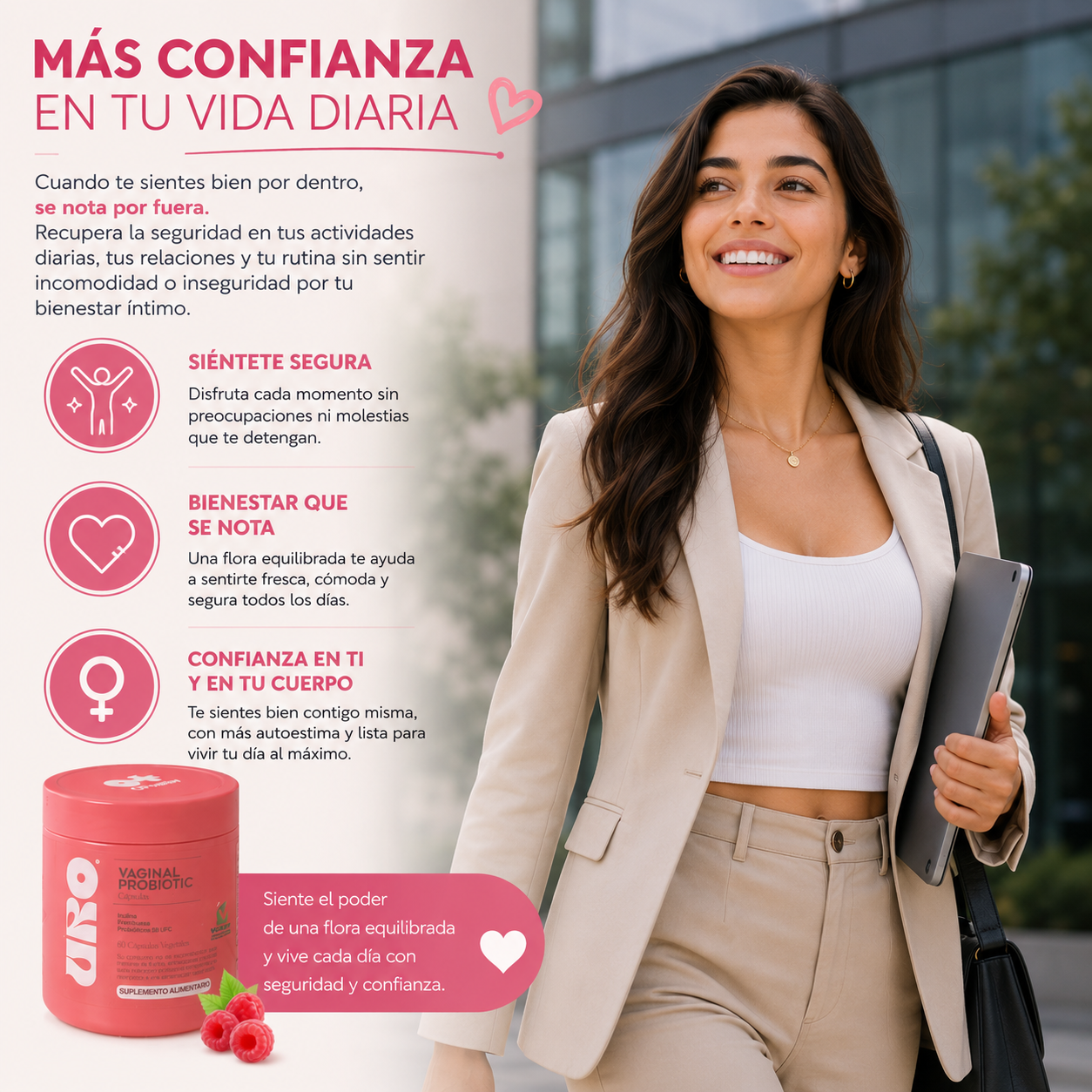 ✨ Floréa™ | Probiótico Vaginal y Urinario 5B UFC ✨