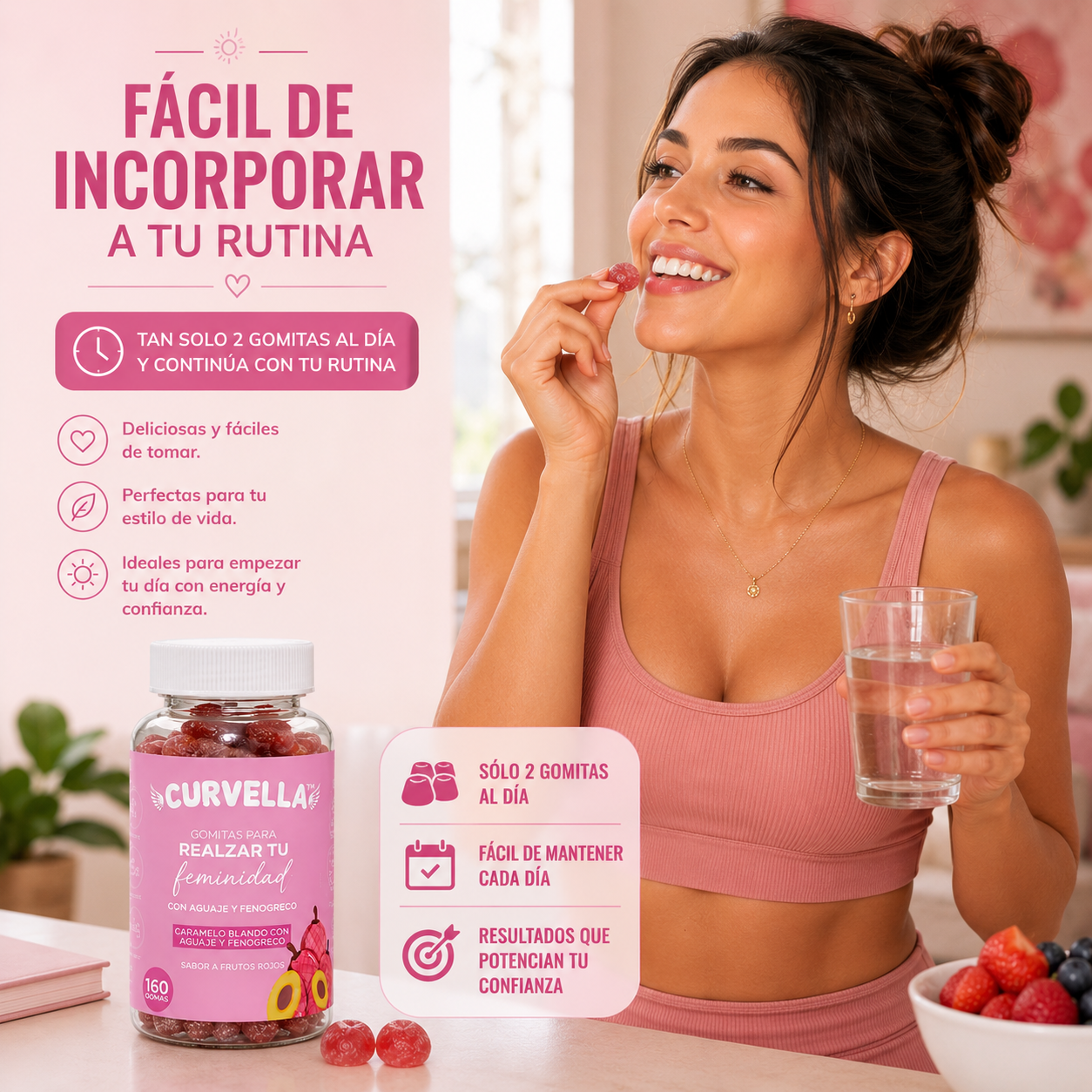✨ Curvella™ , Gomitas Premium para Curvas Femeninas ✨