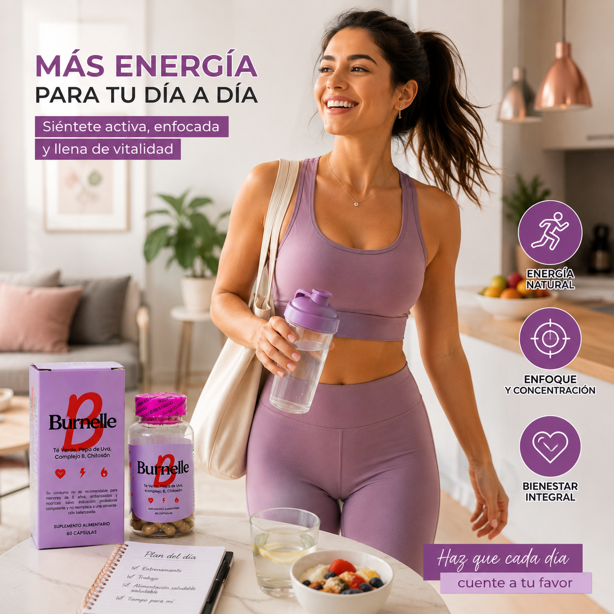 Burnelle™, Fórmula de Bienestar y Energía Natural ✨