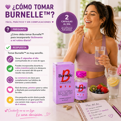 Burnelle™, Fórmula de Bienestar y Energía Natural ✨