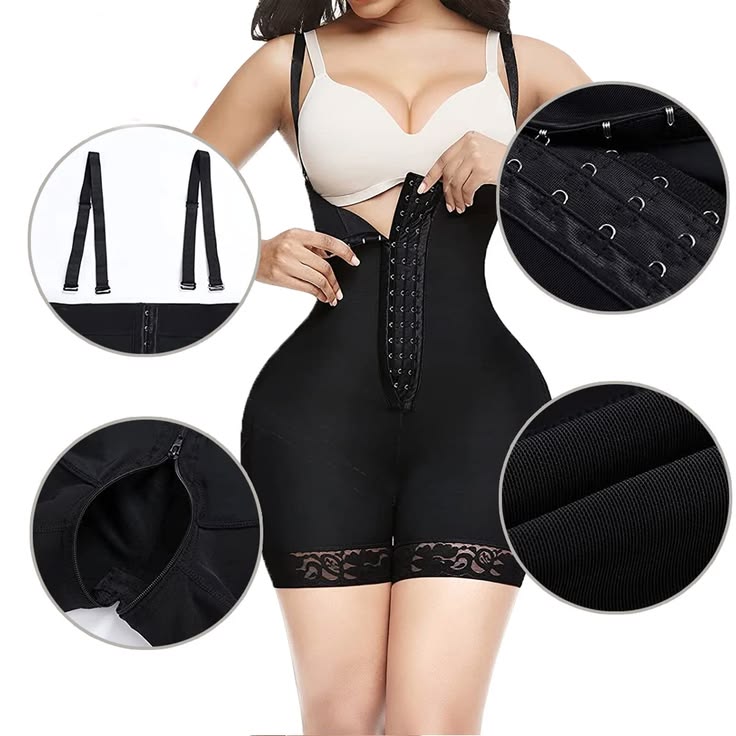✨ Curvella™ | Faja Moldeadora Control Abdomen de Encaje 360° ✨